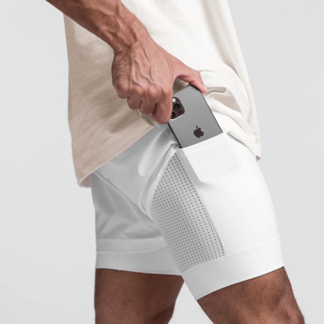 FlexRun Pro 2-in-1 Sport Shorts | 1+1 Free