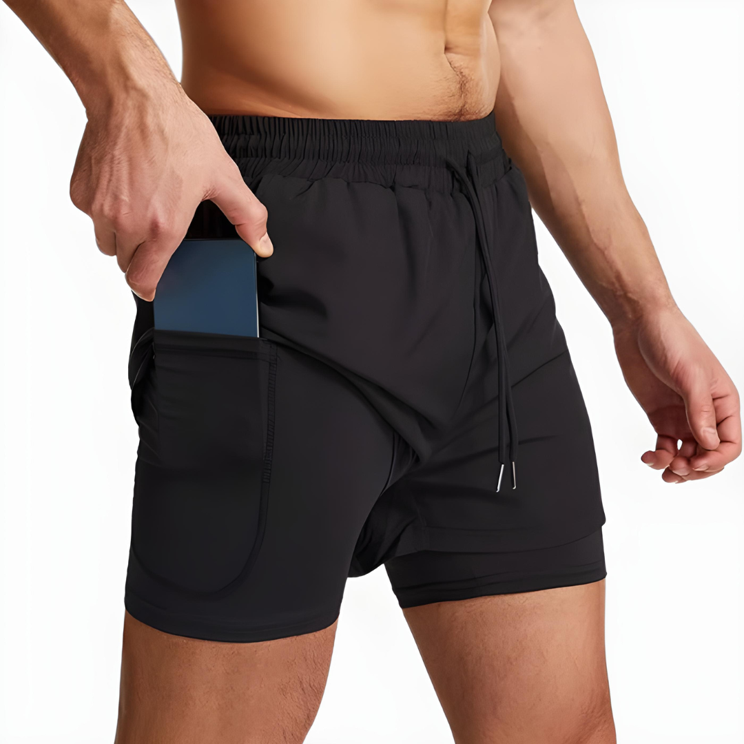 FlexRun Pro 2-in-1 Sport Shorts | 1+1 Free