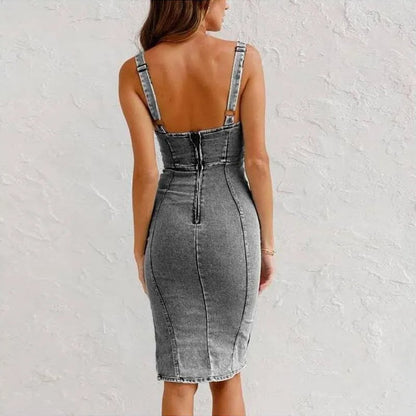 Denivie™ – The Ultimate Denim Dress with Elegance & Comfort